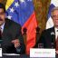 Maduro y Tabaré en reunión de la Unasur.