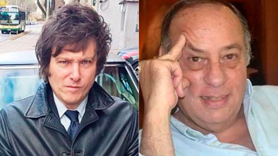 Milei y Roberto Cachanovsky 20201214