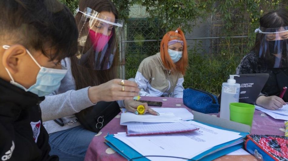 alumnos en pandemia