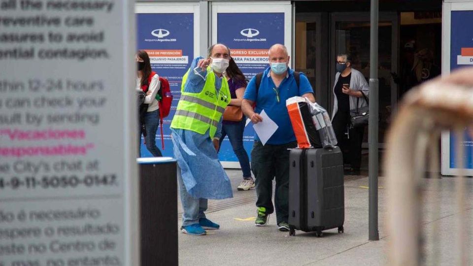 Nuevo Centro de Testeo de Coronavirus en Ezeiza.