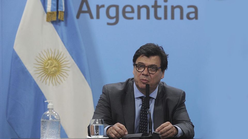 El ministro de trabajo, Claudio Moroni