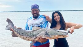 Además de grandes surubíes, en Ita Ibaté se pescan otras interesantes especies, como pacúes, manguruyúes, armados y exóticas viejas del agua.