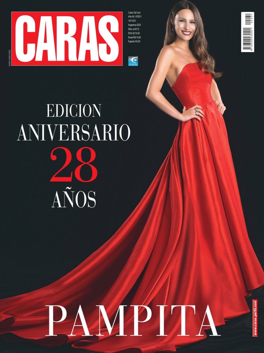 Pampita celebra los 28 años de CARAS