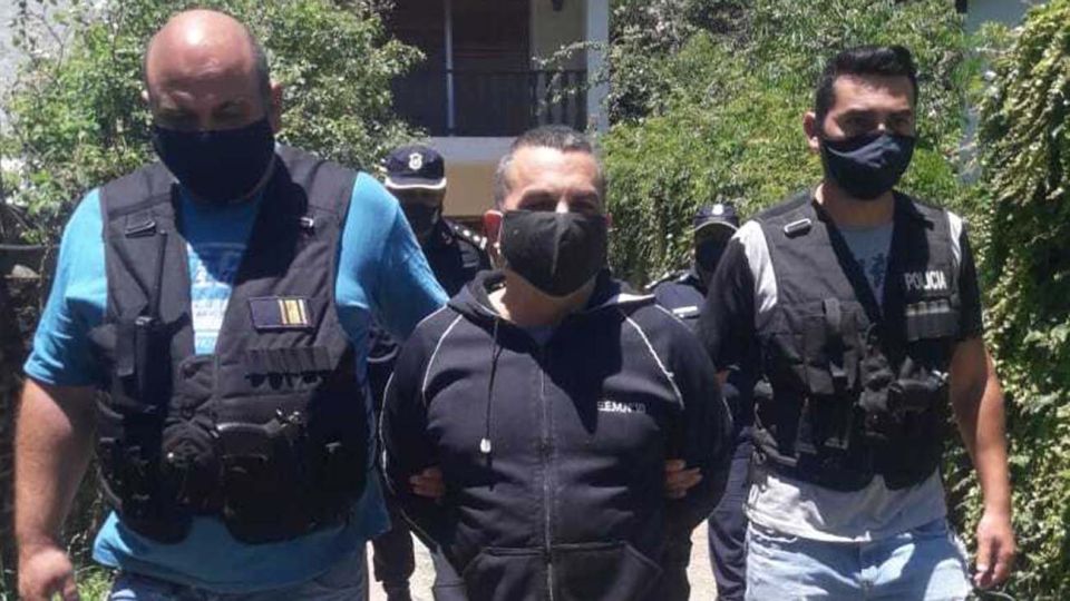 Fabián Tablado fue detenido por violar la prohibición de acercamiento al padre de Carolina Aló