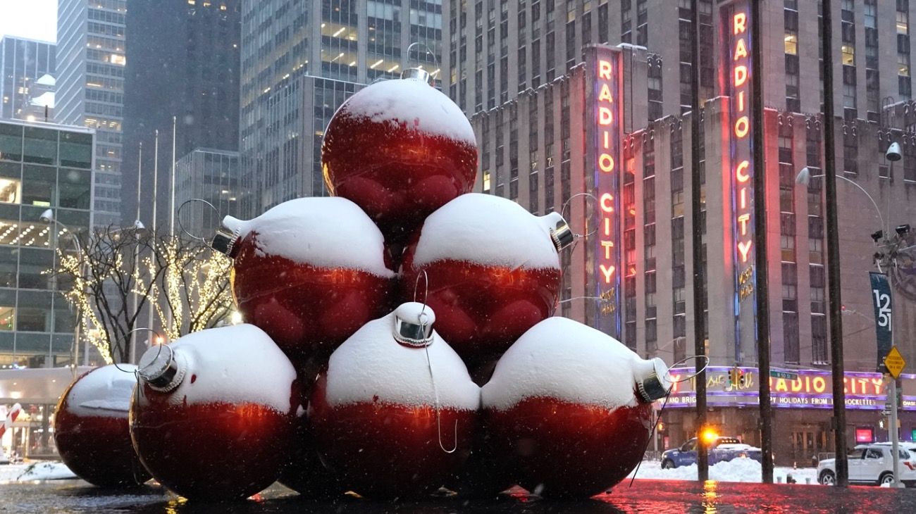 Nueva York tuvo esta semana su primera gran nevada de 2020.