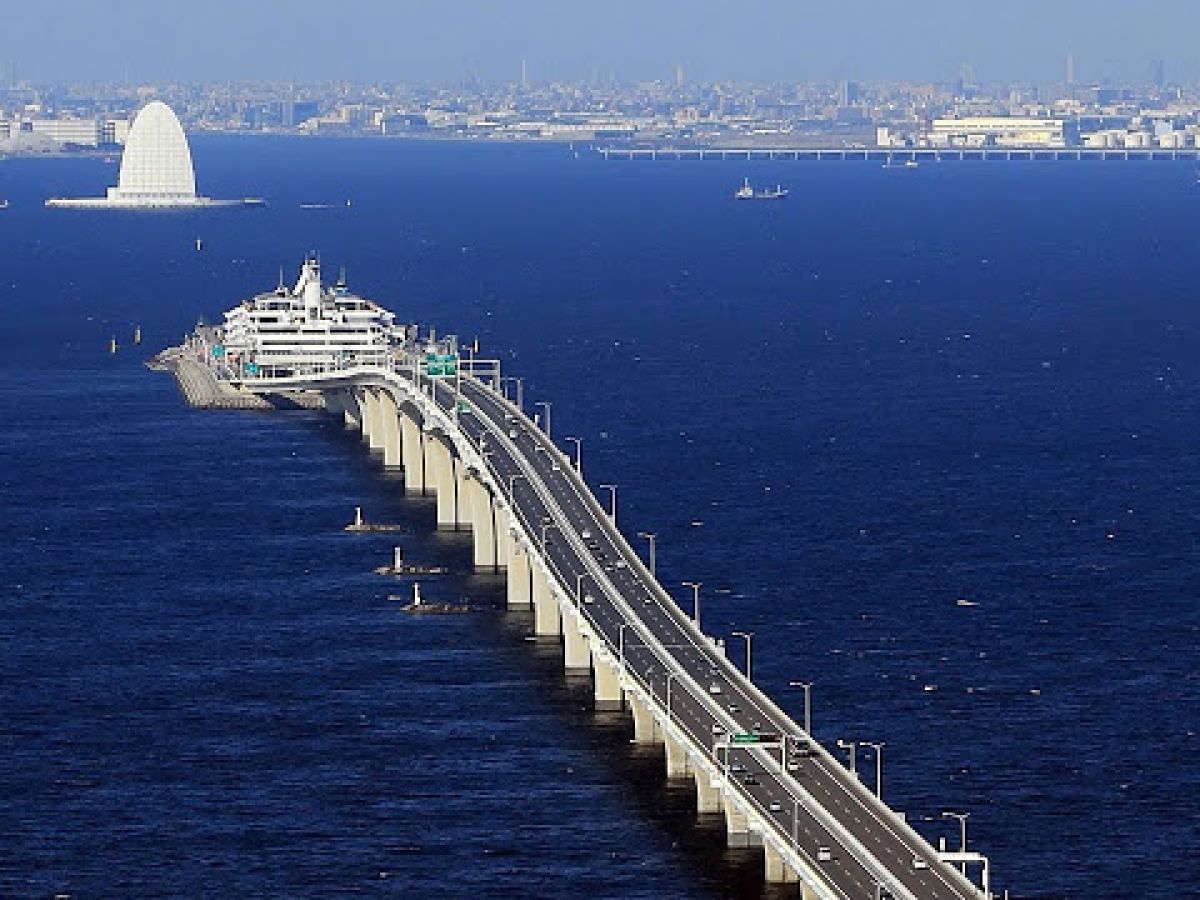 Между островами. Аквалайн Токио. Подводный мост Аквалайн Японии. Tokyo Bay Aqualine. Токийский залив мост тоннель.