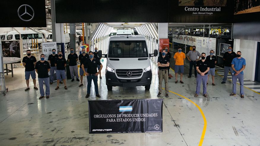 Mercedes-Benz Sprinter vuelve a exportarse a los Estados Unidos