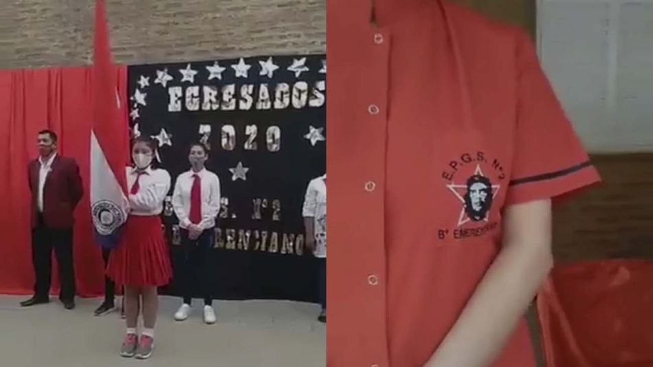 Escuela publica de Resistencia Chaco canción CHE GUEVARA 20201217