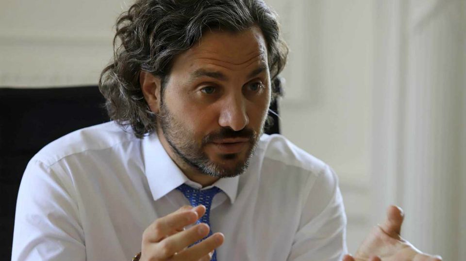 Santiago Cafiero. Jefe de Gabinete.