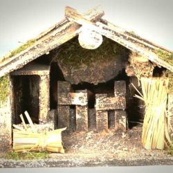 Pesebre vacío. 
