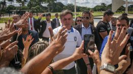 Demonstrators Gather In Support Of President Bolsonaro Amid Coronavirus Outbreak