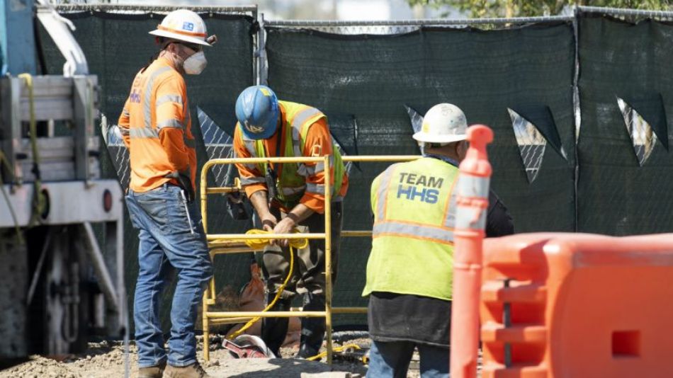 Empleo en la construcción.