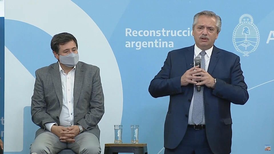 Anuncios del presidente Fernández