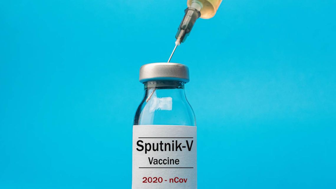 Sputnik, the russian vaccine. 