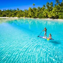 A la belleza de las Islas Cook se suma que están libres de coronavirus. 