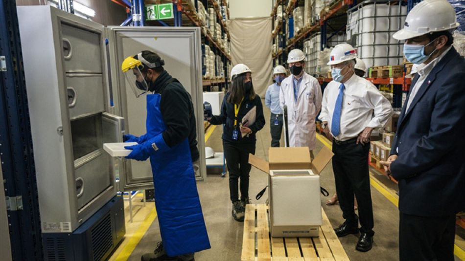 Vacunas Chile pfizer