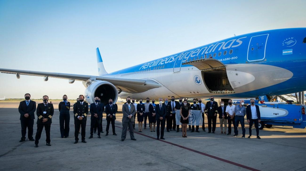 "Operación Moscú", el vuelo de Aerolíneas que traerá la vacuna rusa.