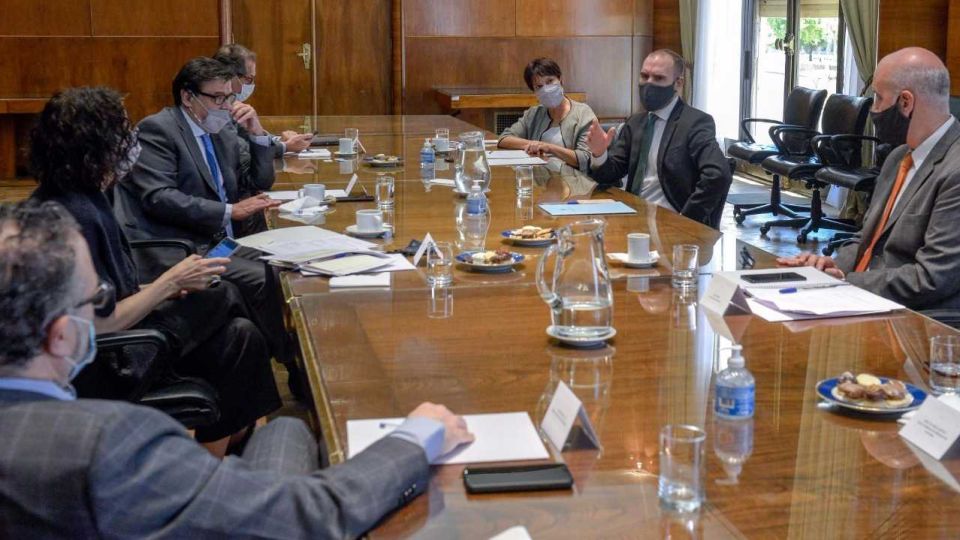 Reunión del Gabinete Económico en el Palacio de Hacienda