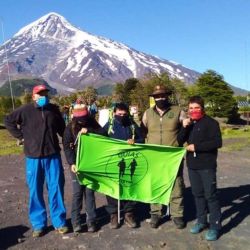 Este grupo de aventureros forma parte de la ONG Guías a la Par, de la ciudad de Mar del Plata. 