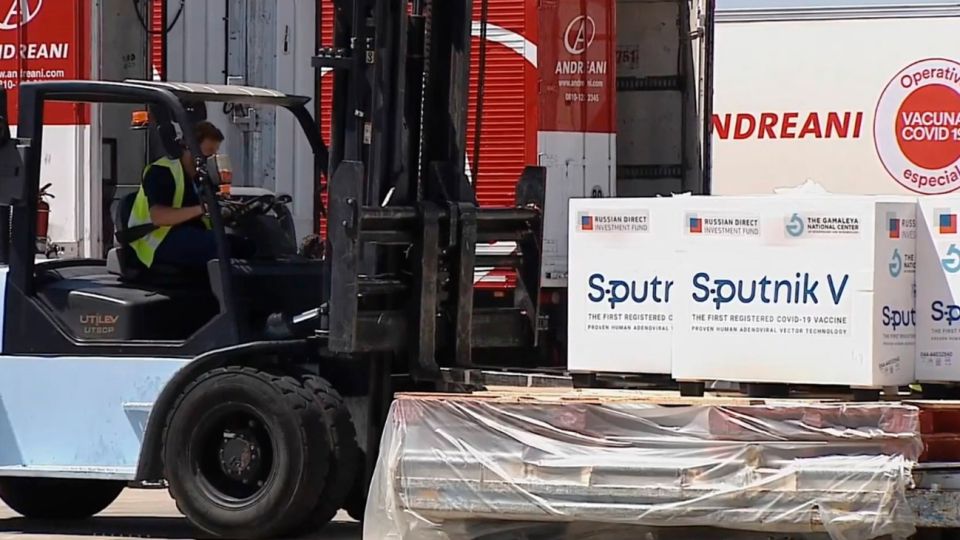La empresa de logística Andreani, distribuidor oficial de la vacuna Sputnik V