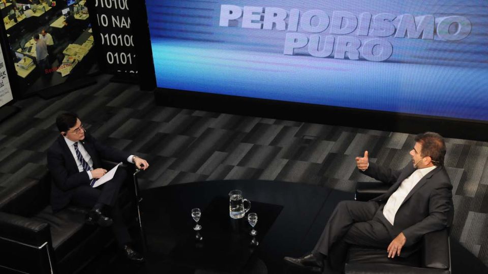 Cristian Ritondo, en la entrevista con Jorge Fontevecchia.