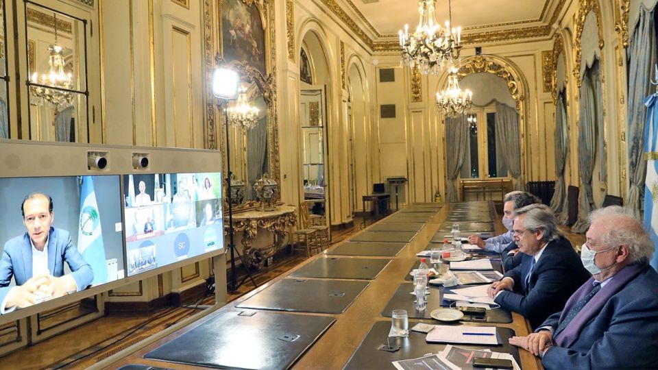 Reunión operativa. Alberto Fernández coordinará con los 24 mandatarios provinciales.