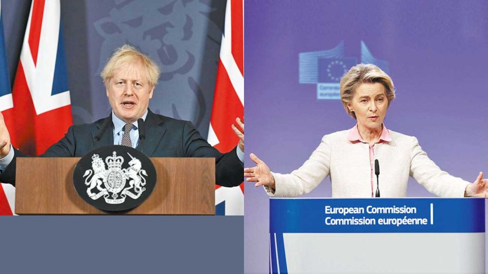Brazos abiertos. El premier británico Boris Johnson elogió en entendimiento y lo calificó un “regalito” para la población. La presidenta de la Comisión, Ursula von Leyden, lo describió como “equilibrado”.