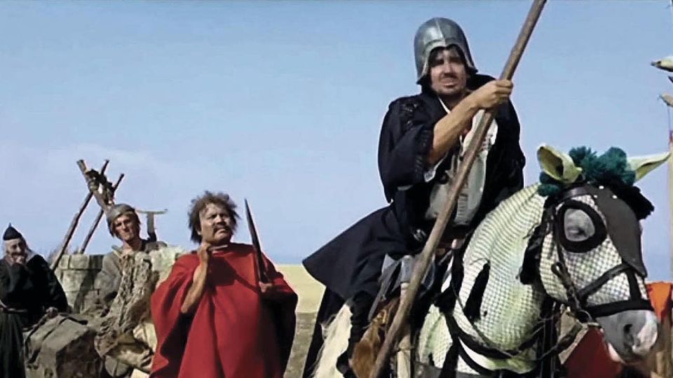 La Armada Brancaleone. Protagonizada por Vittorio Gassman.