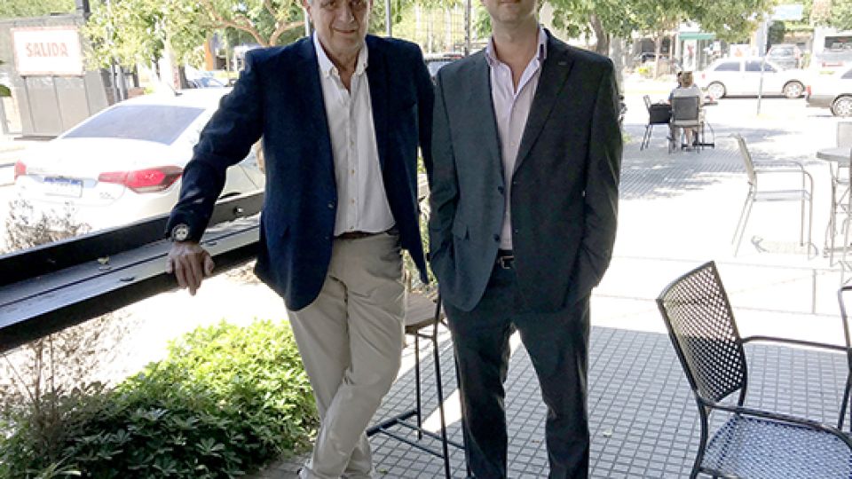 Rodolfo Palacini (All Mediterránea SA) y Facundo Saigg (AA2000), una alianza con proyección.