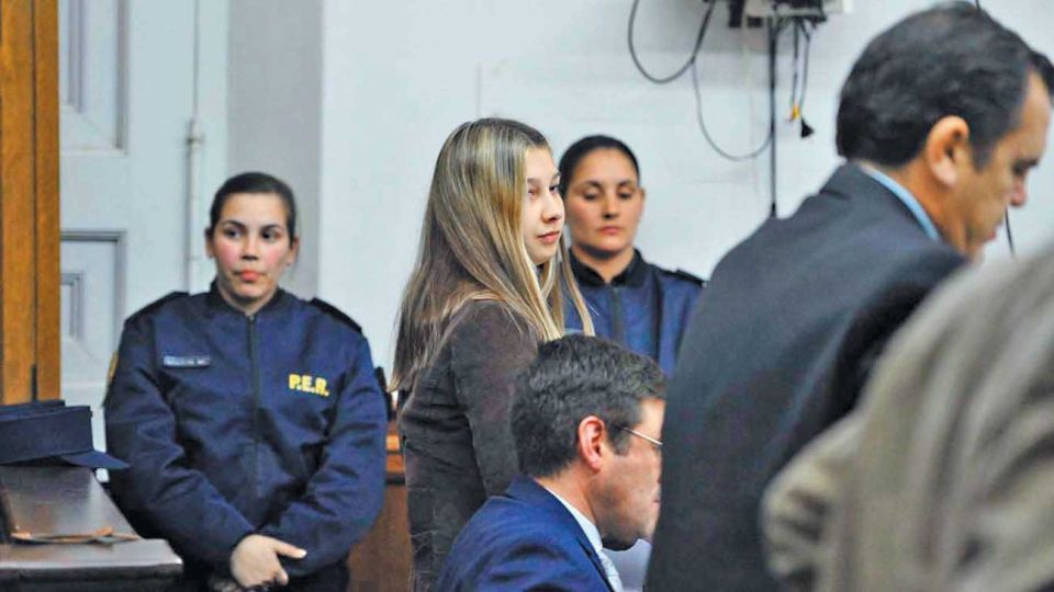 Encerrada. Nahir Galarza está presa en la cárcel de Paraná.