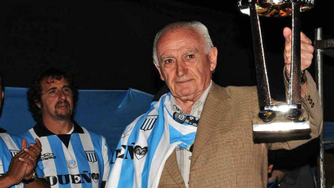 24 de enero. Juan José Pizzuti, uno de los grandes ídolos de Racing Club, murió a los 92 años.