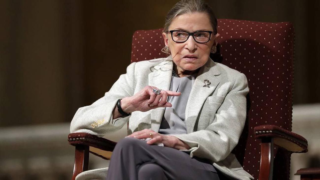 18 de septiembre. Murió a los 87 años Ruth Bader Ginsburg la jueza estadounidense que se destacó por su lucha por la igualdad legal de género.