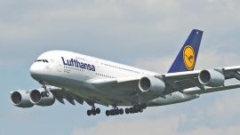 Aviones de Lufthansa.