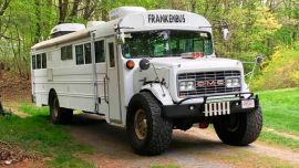 Este particular camper se encuentra en el condado de Plymouth, en Massachusetts, Estados Unidos.