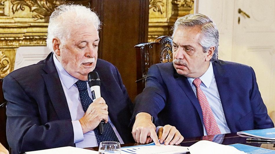 Alberto Fernández y Ginés González García