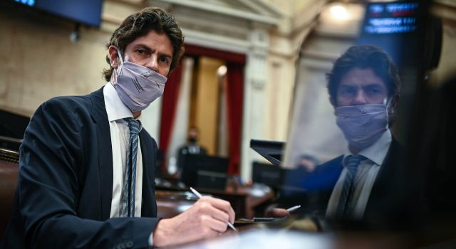 Martín Lousteau, senador por Juntos por el Cambio.