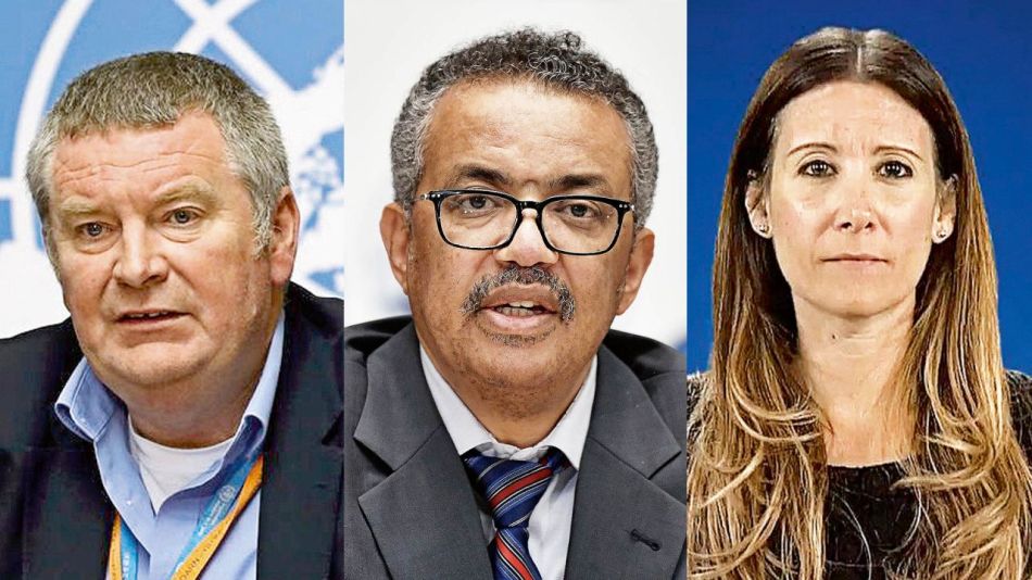 Los voceros de la OMS durante la Pandemia