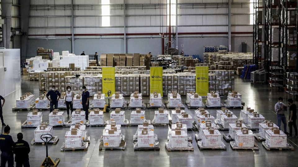 Distribución de la vacuna rusa Sputnik V en la Provincia de Buenos Aires