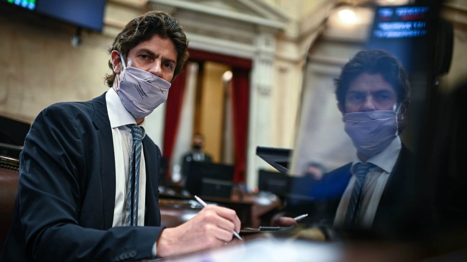Martín Lousteau, senador por Juntos por el Cambio.