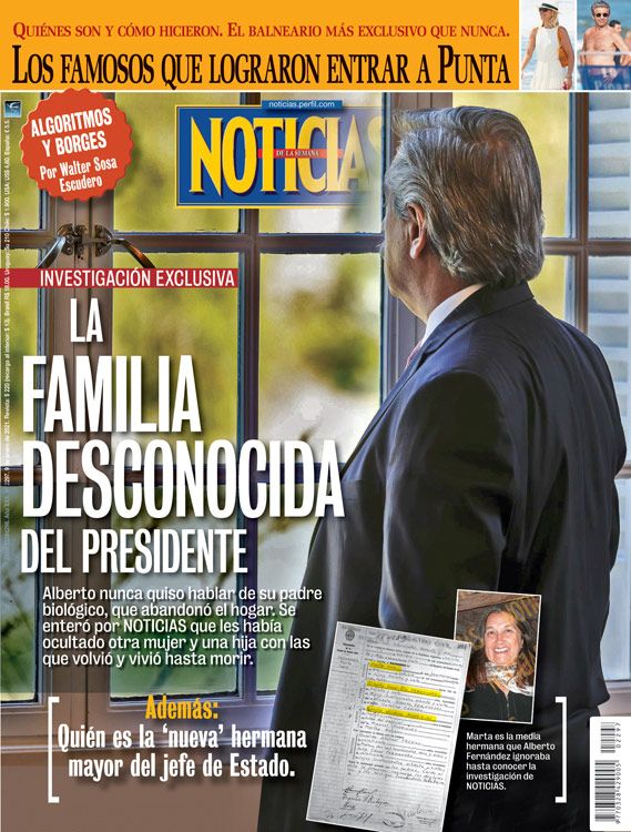 Tapa Nº 2297: La familia desconocida del Presidente | Foto:Pablo Temes