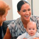 El príncipe Harry, Meghan Markle y Archie 