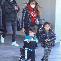 Mateo Messi roba las miradas con su look en Barcelona