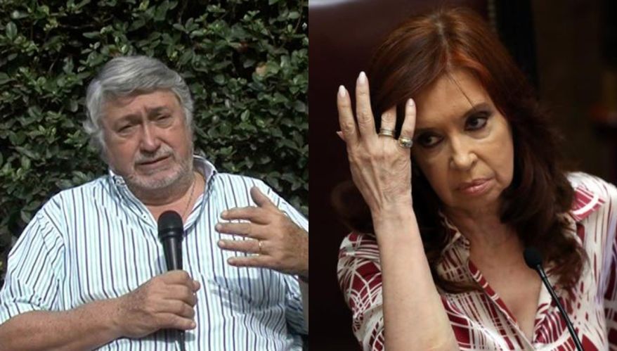 Guillermo Salatino y Cristina Kirchner