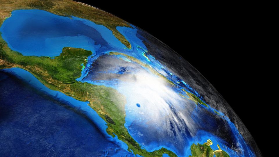 El huracán Eta en Centroamérica.