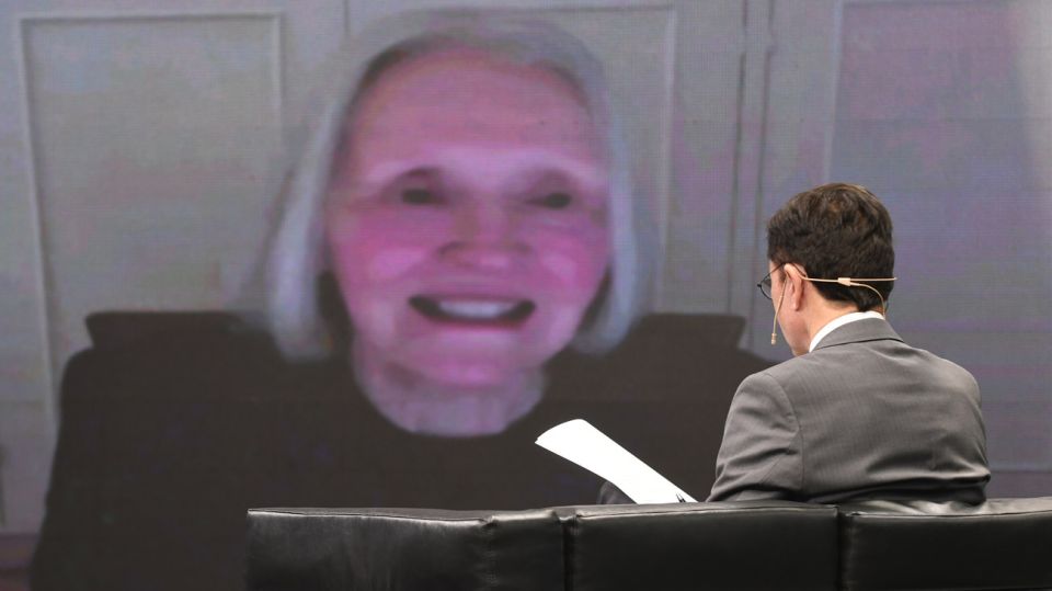 Saskia Sassen, en la entrevista con Jorge Fontevecchia.