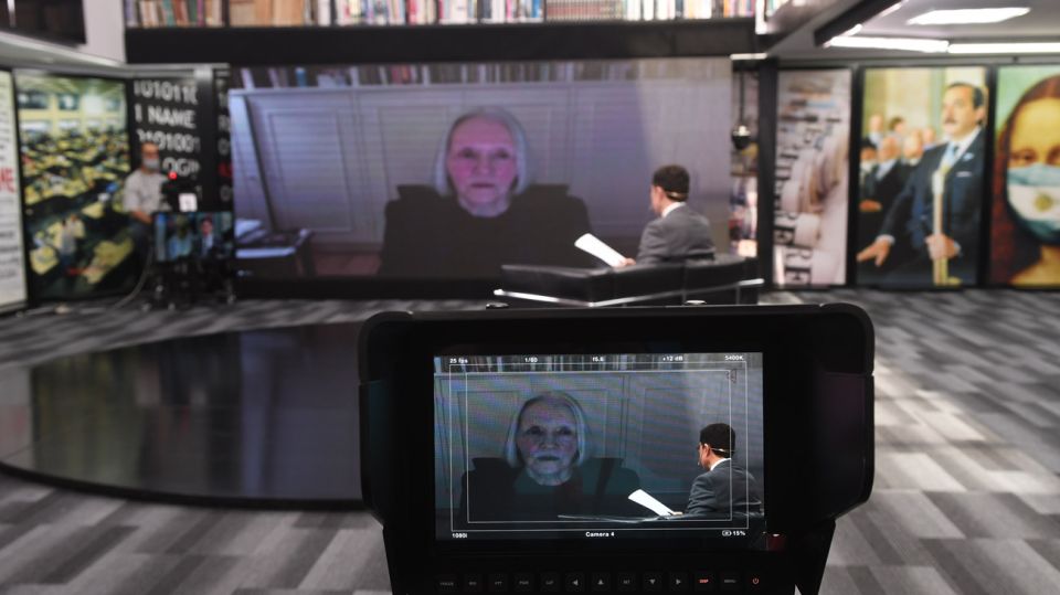 Saskia Sassen, en la entrevista con Jorge Fontevecchia.