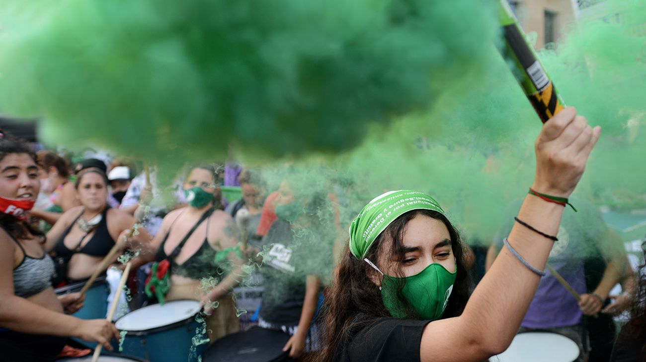 Legalización del aborto en Argentina. Cobertura fotográfica.