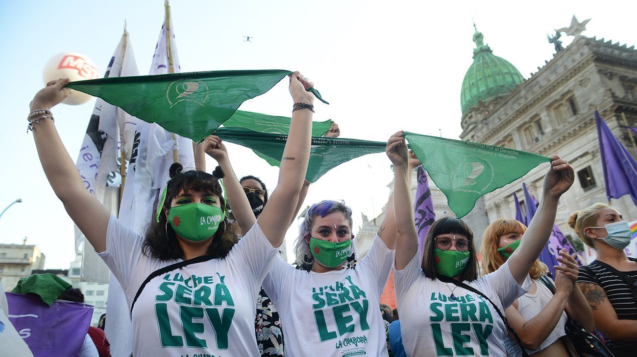 Legalización del aborto en Argentina. Cobertura fotográfica.