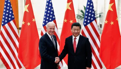Joe Biden y Xi Jinping.
