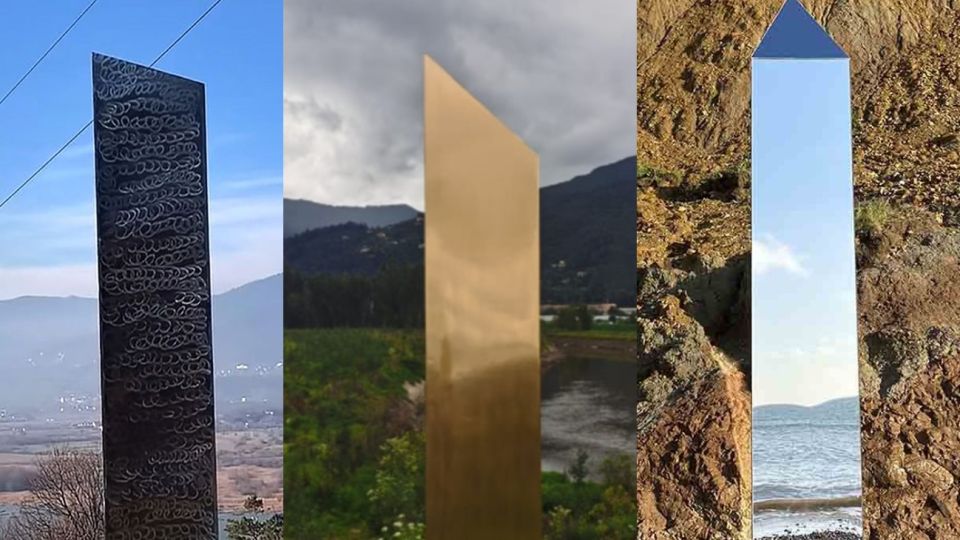Los misteriosos monolitos encontrados en Rumania, Colombia y Reino Unido.